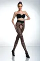 Crne crotchless hulahopke DOMINATRICE 2O DEN Amour