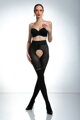 Crotchless hulahopke sa zlatnim logom CAT GIRL 30/50 DEN Amour