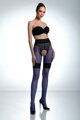 Rafinovane crotchless erotske najlonke DIVA 30 DEN Amour