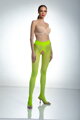 Zavodljive sjajne crotchless najlonke HIP GLOSS 20 DEN Amour