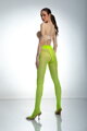 Zavodljive sjajne crotchless najlonke HIP GLOSS 20 DEN Amour