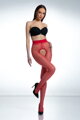 Zavodljive sjajne crotchless najlonke HIP GLOSS 20 DEN Amour