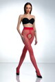 Zavodljive sjajne crotchless najlonke HIP GLOSS 20 DEN Amour