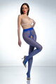 Zavodljive sjajne crotchless najlonke HIP GLOSS 20 DEN Amour