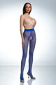 Zavodljive sjajne crotchless najlonke HIP GLOSS 20 DEN Amour