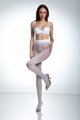 Zavodljive sjajne crotchless najlonke HIP GLOSS 20 DEN Amour