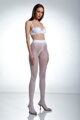 Zavodljive sjajne crotchless najlonke HIP GLOSS 20 DEN Amour
