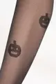 Ženske hulahopke s halloween uzorkom bundeva CRAZY TRICK WZ.04 40 DEN Gatta