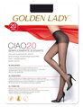 Hulahopke s efektom svile CIAO 20 DEN Golden Lady