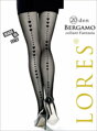 Najlonke sa srcima BERGAMO 20 DEN Lores