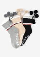 Topli ženski čarape s pomponima ANGORA ABS TERRY X41 Marilyn