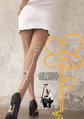 Cvjetne hulahopke BANKSY TWO LINES 20 DEN Marilyn