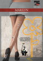 Cvjetne hulahopke BANKSY TWO LINES 20 DEN Marilyn