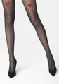 Elegantne glatke najlonke sa srcima ALLURE S05 20 DEN Marilyn