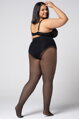 Elegantne hulahopke za veće djevojke QUEEN SIZE HIP-NOTIC BIKINI 20 DEN Mona