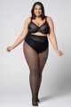 Elegantne hulahopke za veće djevojke QUEEN SIZE HIP-NOTIC BIKINI 20 DEN Mona