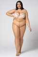 Elegantne hulahopke za veće djevojke QUEEN SIZE HIP-NOTIC BIKINI 20 DEN Mona