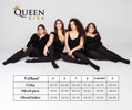 Jednofarebné pančuchové legíny QUEEN SIZE LUIZA 120 DEN Mona