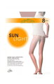 Tanke ljetne hulahopke SUN LIGHT 8 DEN Omsa
