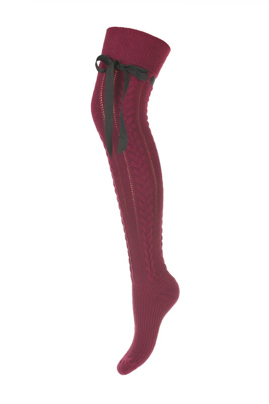 Ženske čarape preko koljena 835 RIBBON Milena Ženske čarape preko koljena 835 RIBBON Milena