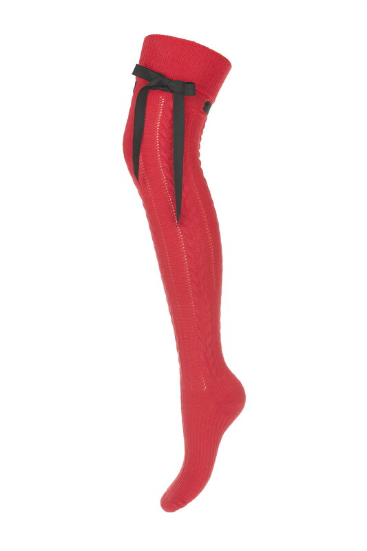 Ženske čarape preko koljena 835 RIBBON Milena Ženske čarape preko koljena 835 RIBBON Milena