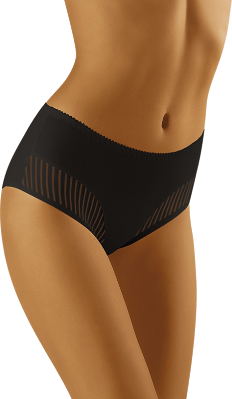 Bavlnené nohavičky s prúžkami eco-QI MAXI Wolbar